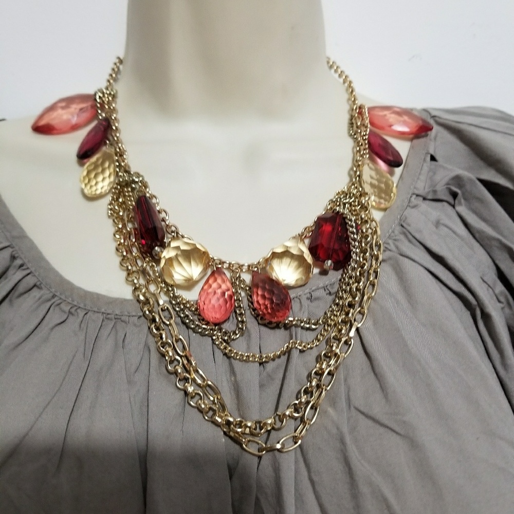 Beautiful gems necklace - Picture 4 of 5
